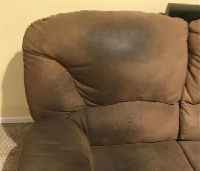 Water damaged couch