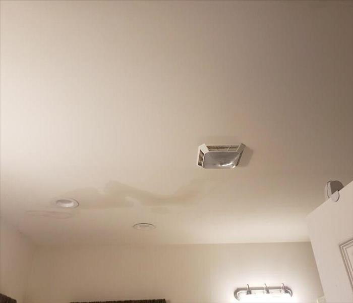 Water Damaged Affected Ceiling